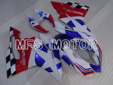 Ducati 1199 2011-2014 Injection ABS Fairing - Factory Style - Red White Blue - MFS4096
